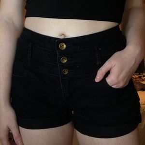 Rufuge Black Shorts